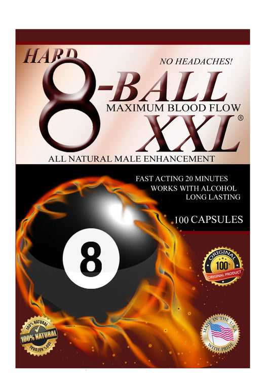 Hard 8 Ball XXL 100 Capsules Pack