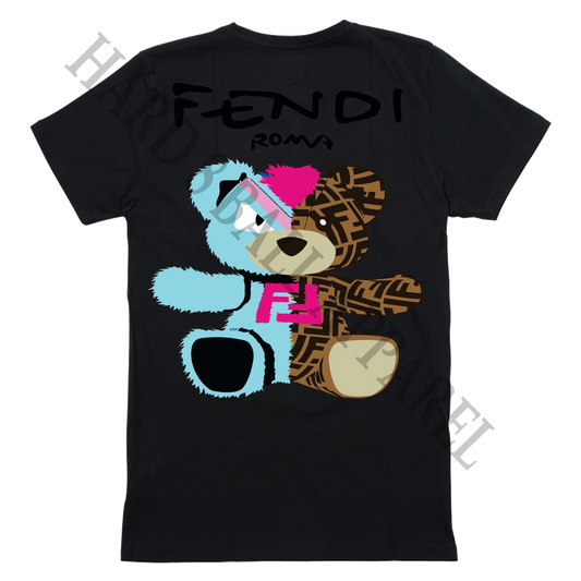 Fuzzy Twisted Bear T Shirt