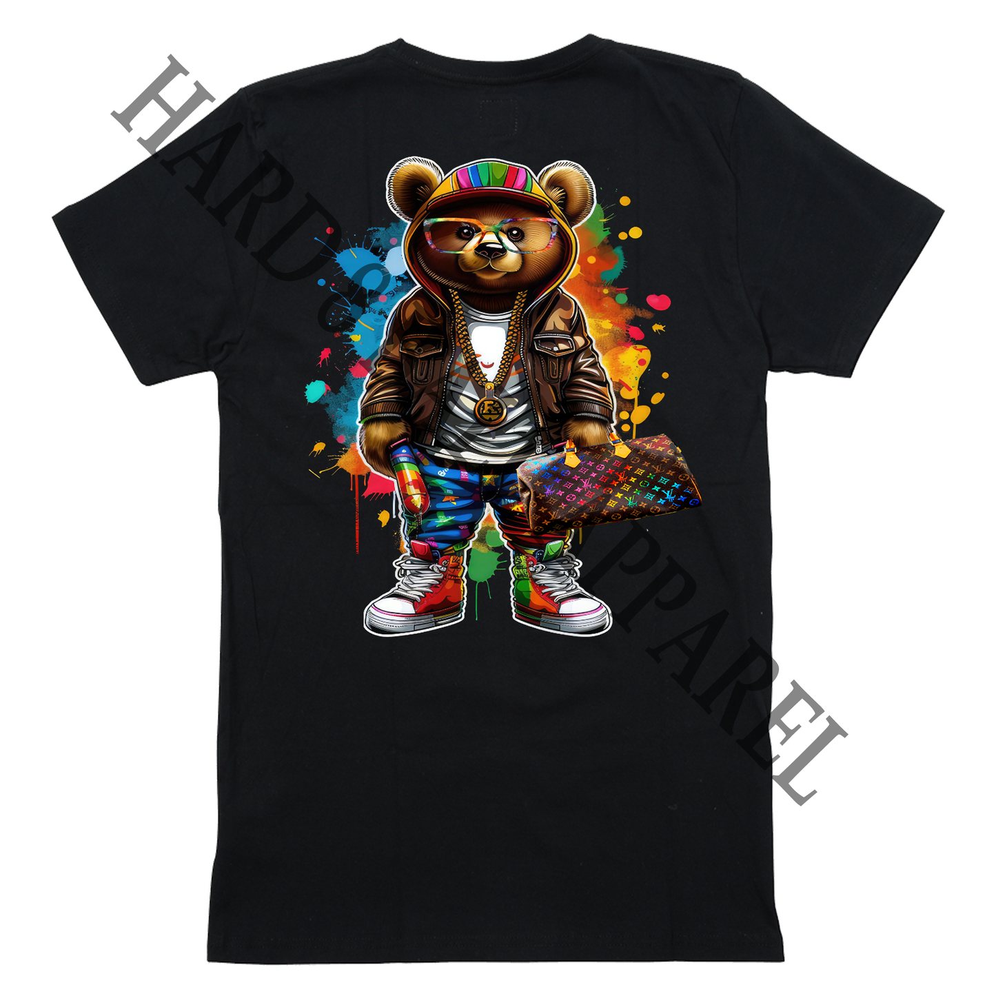 Bag Holding Bear Drip T Shirt